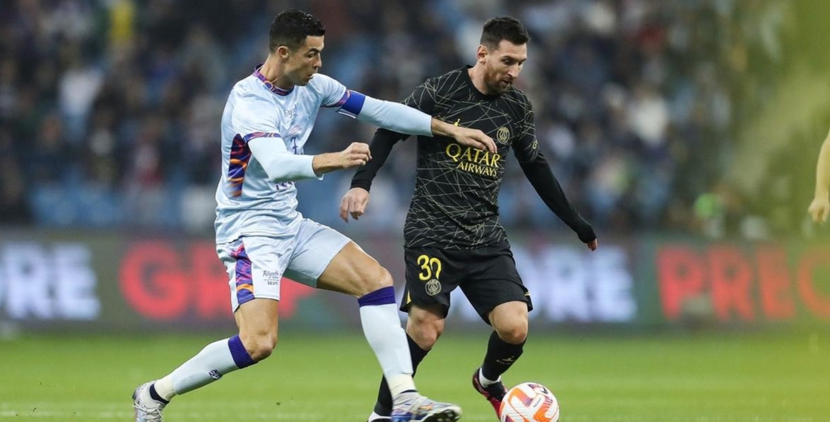 梅西C罗同台较量，欧国联赛场火花四射的简单介绍