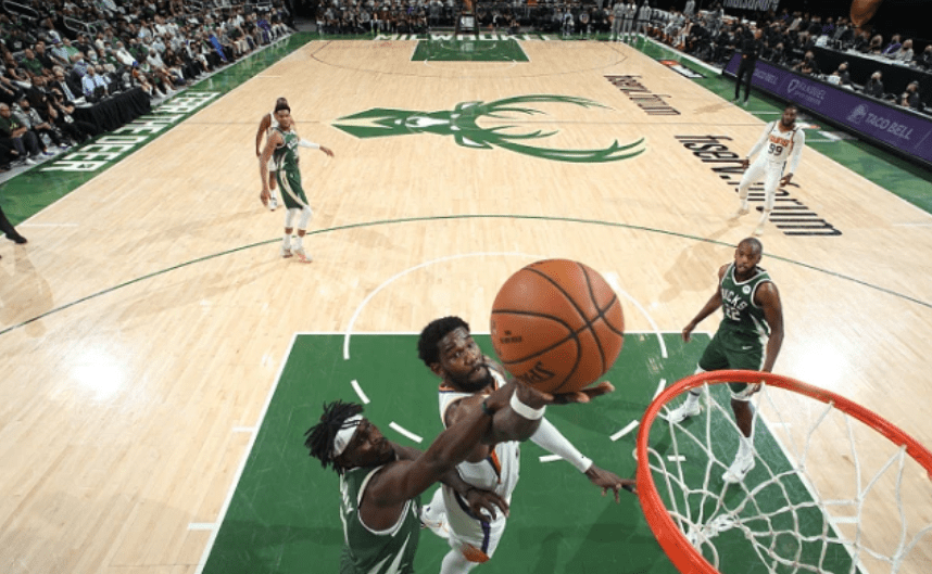 雄鹿精准投篮，掌控比赛节奏